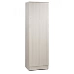 Sarmog - Armoire polyvalente avec une porte Eucalyptus 46x34x h147 cm