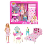 Mattel Barbie Movie - Set Chambre Avec Poupée - HPT55
