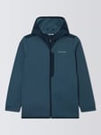 Columbia Kids' Tech Full Zip Through Fleece, Mountain Navy