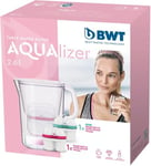 BWT AQUAlizer Carafe filtrante avec 1 filtre magnésium et 1 filtre au zinc inclus