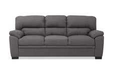 Lindby 3-seters sofa - Grå 3 seters kinosofa & reclinersofa