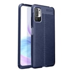 Xiaomi Redmi Note 10 Leather Texture Case Navy