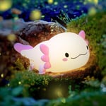 Yövalo Axolotl, vaaleanpunainen