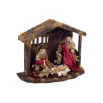 Webmarketpoint - Crèche Baroque Rouge C-Capanna - Dimensions: null