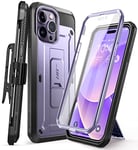 SUPCASE Unicorn Beetle Pro Series Coque Robuste intégrale avec Protecteur d'écran pour iPhone 14 Pro Max 6,7" (2022) Violet