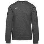 NIKE Men's M Crw Flc Tm Club19 Sweatshirt, Charcoal Heathr/White, 3XL UK