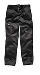 Dickies Redhawk Superwork Trousers Mens 34R W34/L32 Black WD884 Work Workwear