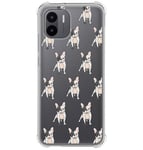 Coque Silicone Anti-chocs pour Xiaomi Redmi A1 Design Chiens 12 Dessins