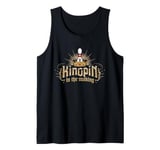 Mens Bowlers Kingpin in the Making Funny Men's Bowling Tank Top