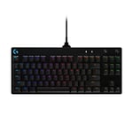 Logitech G Pro Mechanical Gaming Keyboard - tastatur - QWERTZ - Tysk - svart Inn-enhet