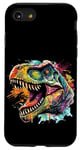 Coque pour iPhone SE (2020) / 7 / 8 T Rex Pop Art, Dinosaure