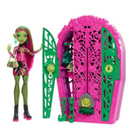 Monster High Skulltimate Secrets Doll and Accessories Set, Garden Mysteries Venus McFlytrap with Reveal Closet & 19+ Tea Party Surprises like Clothes, HYT75