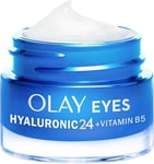 Olay Hyaluronic 24 Acid Eye Gel Skincare + Niacinamide 99% Purity Vitamin B5 NEW