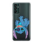 ERT GROUP mobile phone case for Samsung M13 4G original and officially Licensed Disney pattern Stitch 013 optimally adapted to the shape of the mobile phone, partially transparent