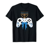 Hanukkah Gamer Controller Chanukah Boys Kids Gaming Lovers T-Shirt