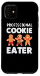 iPhone 11 Professional Cookie Eater Christmas Baking Team Gingerbread Case