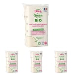 Love & Green BIO Cotons Maxi Carrés x70 (Lot de 4)