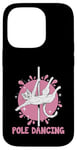 Coque pour iPhone 14 Pro Chat Pole Dancing Poledance Dancer Pole Dance