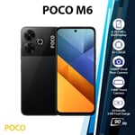 Xiaomi POCO M6 Android Mobile Phone (6GB+128GB/Black/Dual SIM/Unlocked/NEW)