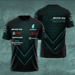 2023 Sommar AMG Petronas F1 Sports T-shirts Formel 1 T-shirts style 3 L