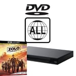 Sony Blu-ray Player UBP-X800M2 MultiRegion for DVD & Solo - A Star Wars Story 4K