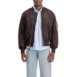 Alpha Industries Alpha Indutries MA-1 Blouson Bomber pour Homme, Hunter Brown