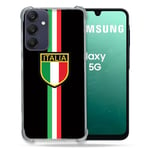 Cokitec Coque Renforcée pour Samsung Galaxy A16 5G Voyage Italie 3 Noir