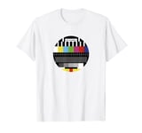 Retro Vintage TV No Signal 70s 80s Television Screen Color T-Shirt