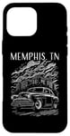 Coque pour iPhone 16 Pro Max Memphis TN Voiture classique industrielle design vintage