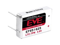 Eve Ef651625 Specialbatteri Ltc-7Pn U-Loddeben Lithium 3.6 V 750 Mah 1 Stk