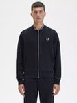 Fred Perry Zip Through Sweatshirt, Black