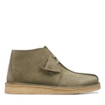 Clarks Originals Mens Deserttrek Hi Forest Boots in Green Leather (archived) - Size UK 7