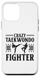 Coque pour iPhone 12 mini Combattant fou de taekwondo