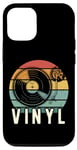 iPhone 14 Vinyl Turntable Records Music LP DJ Vintage Sun Producer Case