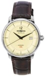 Zeppelin LZ 120 Bodensee Leather Strap Beige Dial Automatic 81605 50M Mens Watch