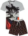 Dragon Ball Z Goku Mens Small Short Sleeve Short Leg Pyjama Set