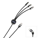 Prolight USB Charging Cable USB-C, Lightning, Micro-USB Lead