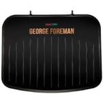 Fit Grill Copper Medium George Foreman 25811-56 - 2 en 1 - Rangement pratique - Performance & Design Premium - Nettoyage facile