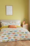 'Mr Fox Birthday' Cotton Duvet Cover Set