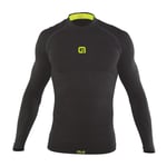 Alé S1 Carbon T-Shirt Thermique Homme, Noir, S-M