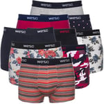 WESC Kalsonger 9P Mixpack Boxer Briefs Flerfärgad bomull Medium Herr