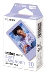 Fujifilm Instax Mini Instant Photo Film - Soft Lavender - Pack of 10