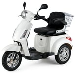 VELECO ZT15 3 Wheeled ELECTRIC MOBILITY SCOOTER 900W WHITE