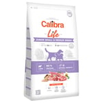 Calibra Dog Life Junior Pieni & keskikokoinen rotu Lammasliha - kätevä pakkaus: 2 x 12 kg