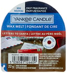 Yankee Candle Wax Melts, Letters to Santa Up to 8 Hours of Fragrance, 1 Count