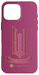 Coque pour iPhone 16 Pro Max Wicked Movie Logo Glinda Pink And Gold Wand