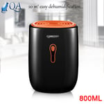 Home Mini Dehumidifier Portable 800ML Moisture Absorber Machine Office Air Dryer