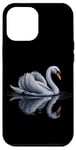 Coque pour iPhone 12 Pro Max Empileurs d'argent physiques Funny Silver Swan Precious Metals