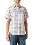 Columbia Silver Ridge 2.0 Chemise manches courtes à carreaux Homme Beach Plaid FR : XS (Taille Fabricant : XS)