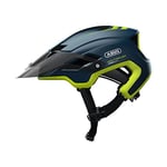 ABUS MonTrailer Casque Mountain Bike - Casque de Vélo robuste pour Vélo Tout-Terrain - Unisexe - Bleu, Taille M